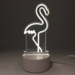  Flamingo 3D lampe